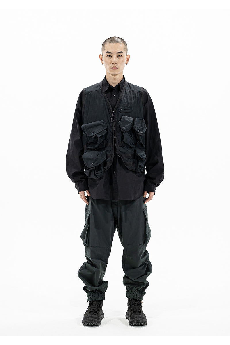 マスノウン(MASSNOUN) FLEXABLE SIGNATURE POCKET PANTS MFZTP002-DG
