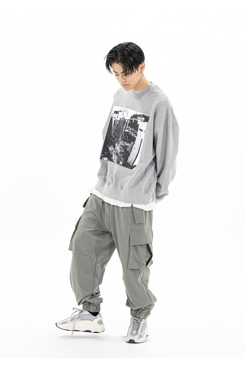 マスノウン(MASSNOUN) FLEXABLE SIGNATURE POCKET PANTS MFZTP002-GY