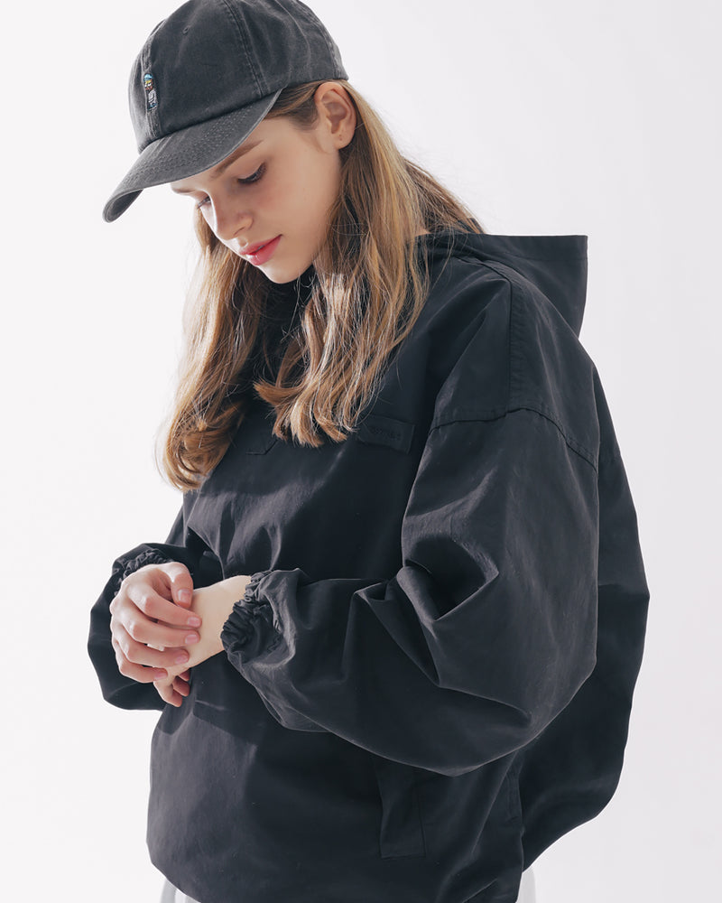 ダブルユーブイプロジェクト(WV PROJECT) Rex Anorak Hooded Black MJHD7462