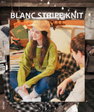 ダブルユーブイプロジェクト(WV PROJECT)BLANC STRIPE KNIT OLIVE MJKN7310