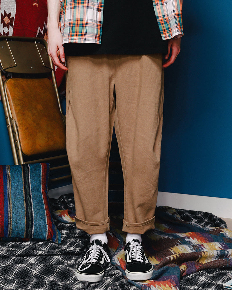 ダブルユーブイプロジェクト(WV PROJECT)COSE LINEN PANTS COCOA MJLP7259