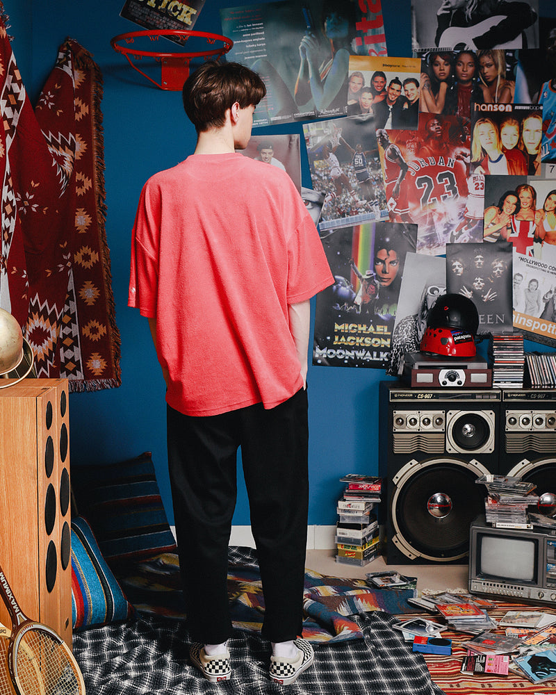 ダブルユーブイプロジェクト(WV PROJECT)COSE LINEN PANTS BLACK MJLP7259