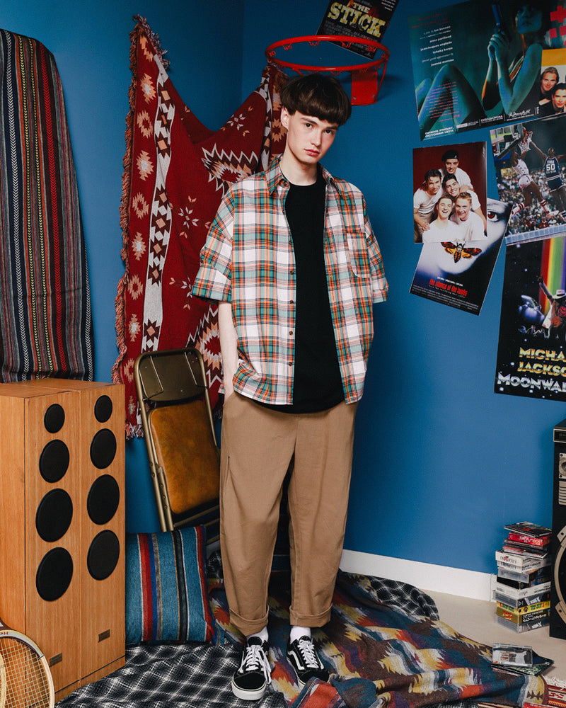 ダブルユーブイプロジェクト(WV PROJECT)COSE LINEN PANTS COCOA MJLP7259