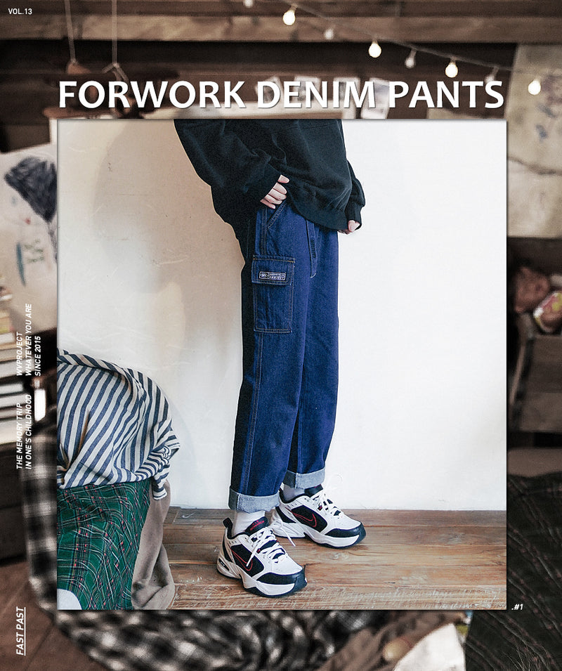 ダブルユーブイプロジェクト(WV PROJECT) FORWORK DENIM PANTS DARKBLUE MJLP7315