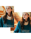 ダブルユーブイプロジェクト(WV PROJECT)  Stuff Turtle SweatShirt BLUE GREEN MJMT7301