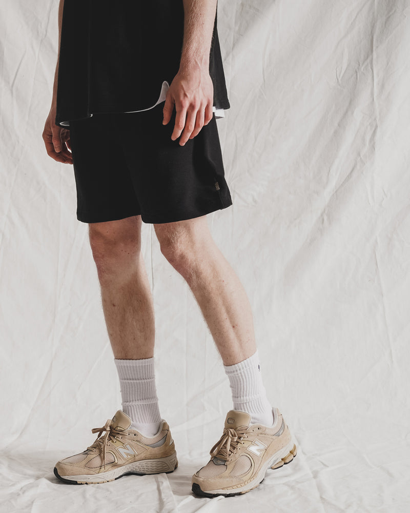 ダブルユーブイプロジェクト(WV PROJECT) Mini Sweat Shorts Black MJSP7498