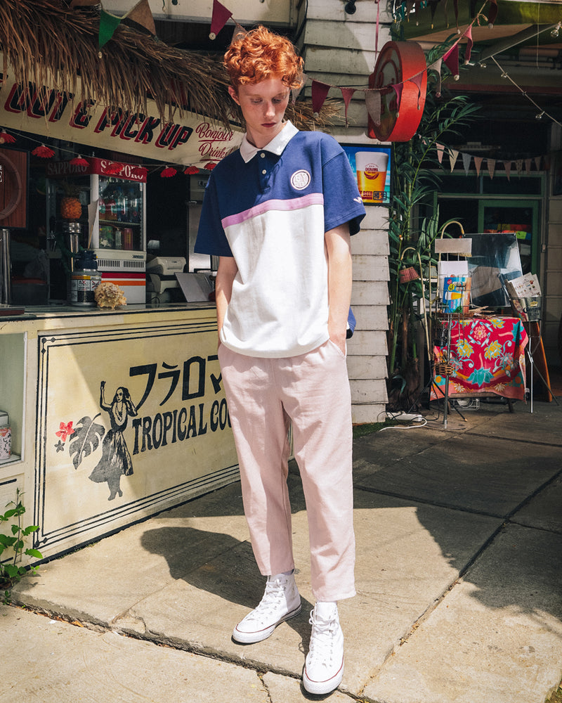 ダブルユーブイプロジェクト(WV PROJECT) STEPS SHORT SLEEVE NAVY MJST7170