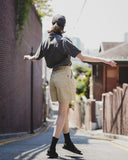 ダブルユーブイプロジェクト(WV PROJECT) Penta Pocket Pigment Short Sleeve T-Shirt DarkGrey MJST7502