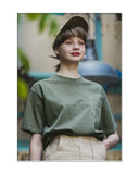ダブルユーブイプロジェクト(WV PROJECT) Penta Pocket Pigment Short Sleeve T-Shirt Khaki MJST7502