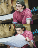 ダブルユーブイプロジェクト(WV PROJECT) Penta Pocket Pigment Short Sleeve T-Shirt OldPink MJST7502