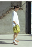 マスノウン(MASSNOUN)  FAKE DUCK OVERSIZED T-SHIRTS MSOTS002-WT