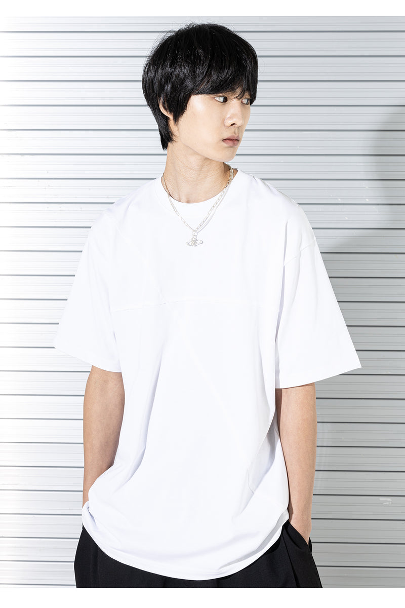 マスノウン(MASSNOUN)  3D MN CIRCLE LOGO 925 SILVER CHAIN NECKLACE MSTAJ004-SV