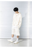 マスノウン(MASSNOUN)  CHECKERBOARD MESHED ZIP-UP KNIT MSTNT002-CR