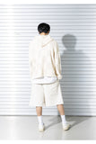 マスノウン(MASSNOUN)  CHECKERBOARD MESHED ZIP-UP KNIT MSTNT002-CR