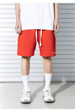 マスノウン(MASSNOUN)  C LOGO WIDE SHORT PANTS MSTSP001-RD