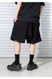 マスノウン(MASSNOUN) 4D MULTI POCKET SHORTS PANTS MSTSP002-BK