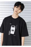 マスノウン(MASSNOUN) TUMBLER OVERSIZED T-SHIRTS MSTTS002-BK