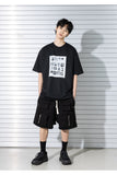 マスノウン(MASSNOUN) MONO GALLERY OVERSIZED T-SHIRTS MSTTS003-BK