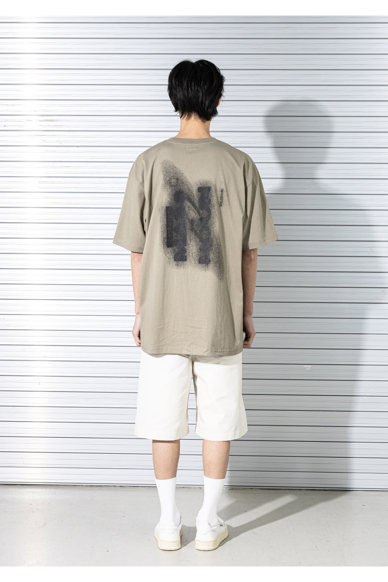 マスノウン(MASSNOUN) BLACKHOLE OVERSIZED T-SHIRTS MSTTS004-OV