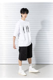 マスノウン(MASSNOUN) PROJECTION FOUR MEN T-SHIRTS MSTTS005-WT