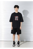 マスノウン(MASSNOUN) MN MONSTER ANGEL T-SHIRTS MSTTS006-BK