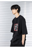 マスノウン(MASSNOUN) MN MONSTER ANGEL T-SHIRTS MSTTS006-BK