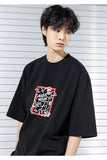 マスノウン(MASSNOUN) MN MONSTER ANGEL T-SHIRTS MSTTS006-BK