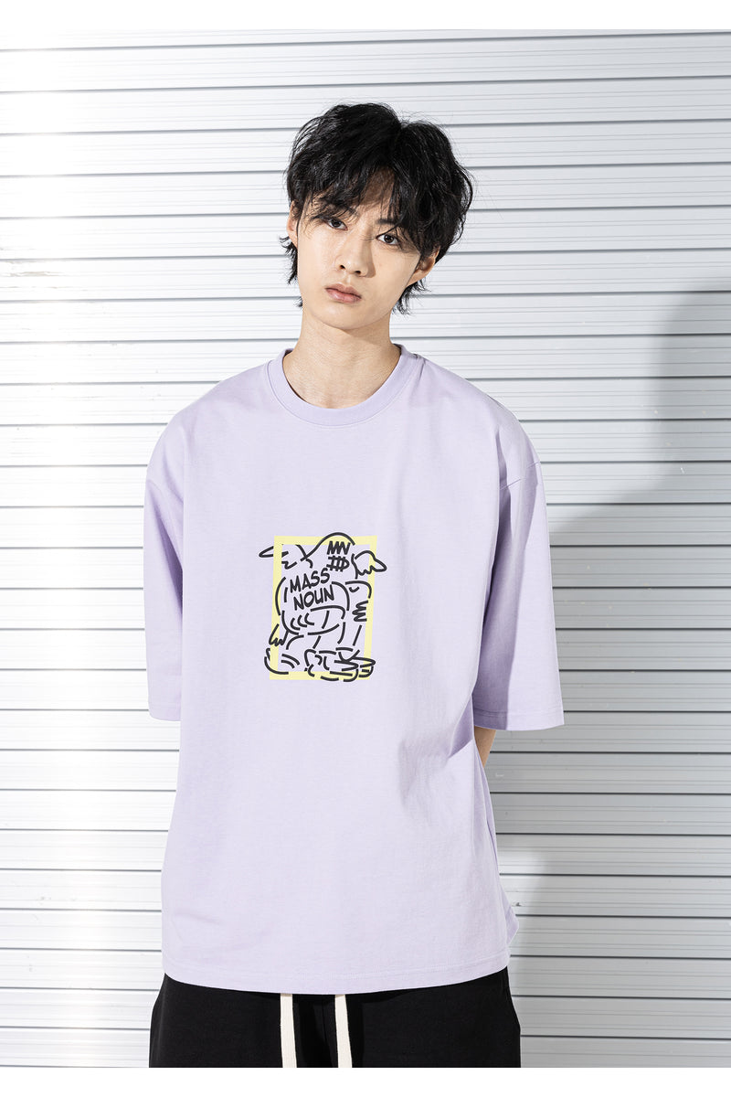 マスノウン(MASSNOUN) MN MONSTER ANGEL T-SHIRTS MSTTS006-PP