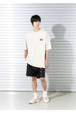マスノウン(MASSNOUN)  MARKING LOGO OVERSIZED T-SHIRTS MSTTS018-BG