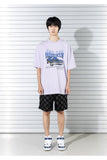 マスノウン(MASSNOUN)  DODGE CHALLENGER OVERSIZED T-SHIRTS MSTTS020-PP