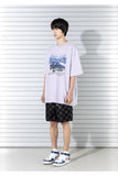 マスノウン(MASSNOUN)  DODGE CHALLENGER OVERSIZED T-SHIRTS MSTTS020-PP