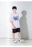 マスノウン(MASSNOUN)  DODGE CHALLENGER OVERSIZED T-SHIRTS MSTTS020-PP