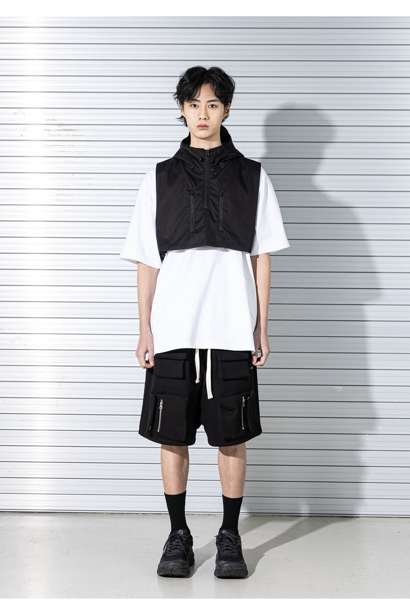 マスノウン(MASSNOUN)  EC HOOD WARMER MSTVT002-BK