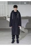 メスノウン(MASSNOUN) CAMPAIGN LONG RAIN COAT MSZCT002-BK