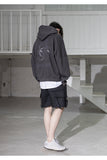 メスノウン(MASSNOUN) BIOHAZARD SYMBOL OVERSIZED HOODY MSZHD001-DG