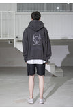 メスノウン(MASSNOUN) BIOHAZARD SYMBOL OVERSIZED HOODY MSZHD001-DG