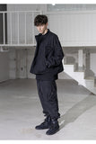 メスノウン(MASSNOUN) D-RING FRONT CARGO TRACK PANTS MSZTP001-BK