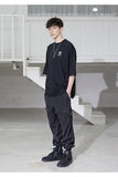 メスノウン(MASSNOUN) D-RING FRONT CARGO TRACK PANTS MSZTP001-BK