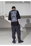 メスノウン(MASSNOUN) D-RING FRONT CARGO TRACK PANTS MSZTP001-BK