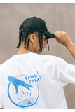 マスノウン(MASSNOUN)  FAKENEWS 5PANNEL MESH CAP MUOAC002-BK