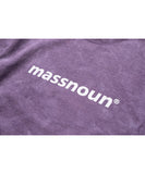 マスノウン(MASSNOUN) SL LOGO TIE-DYE REGULAR FIT T-SHIRTS MUOTS007-DP