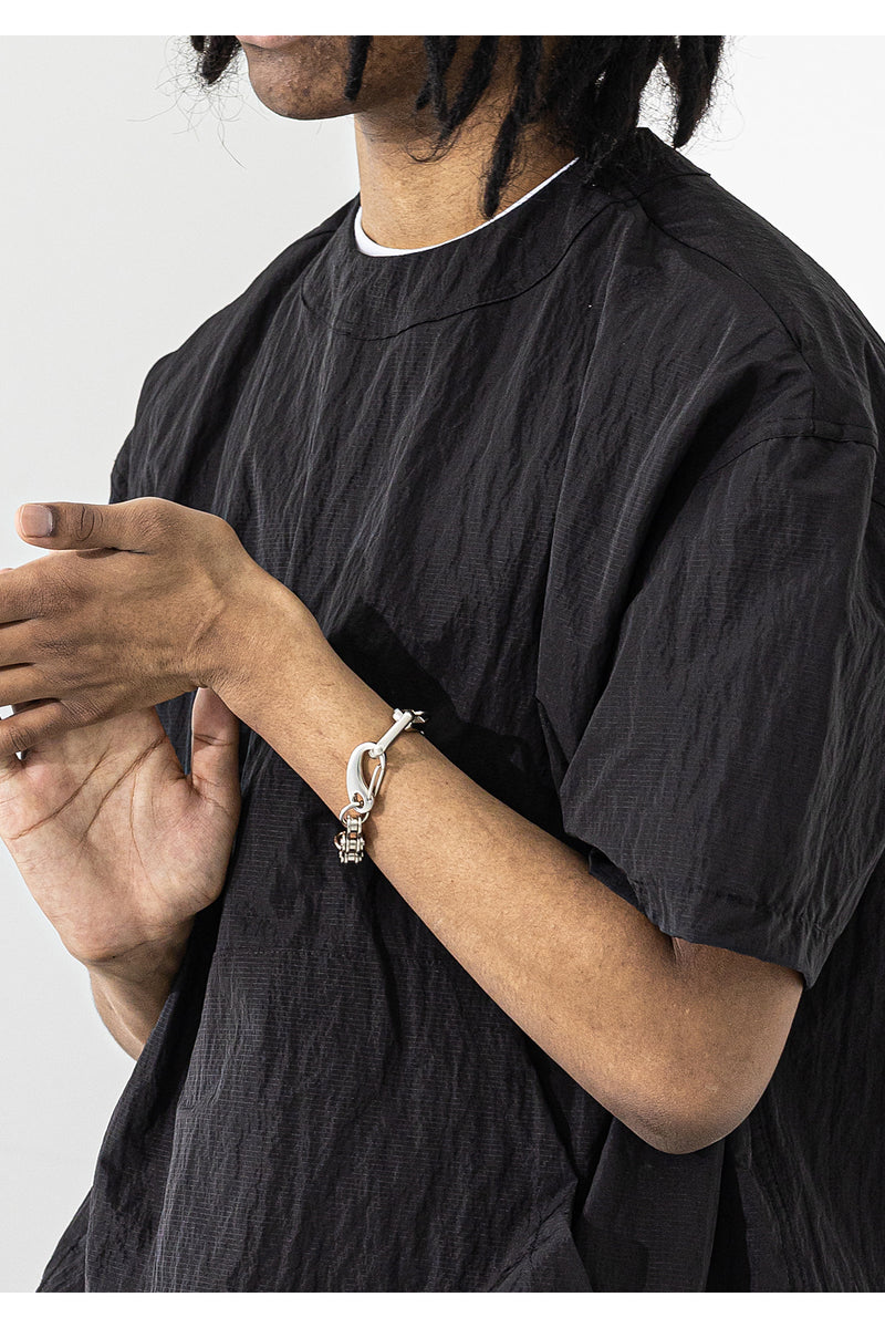 マスノウン(MASSNOUN) SL LOGO BICYCLE CHAIN BRACELET MUZAJ002-SV