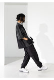 メスノウン(MASSNOUN) NYLON METAL SIGNATURE CARGO PANTS MUZTP001-BK