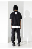 メスノウン(MASSNOUN) NYLON METAL SIGNATURE CARGO PANTS MUZTP001-BK