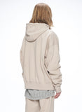 オベルー(OVERR) 20SS BASIC LOGO BEIGE HOODIE