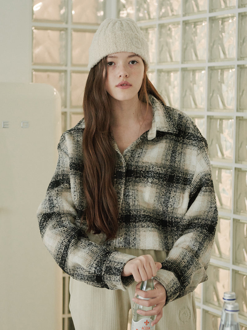 TMO BY 13MONTH（ティーエムオーバイサーティンマンス）RIBBED KNIT BEANIE (IVORY)