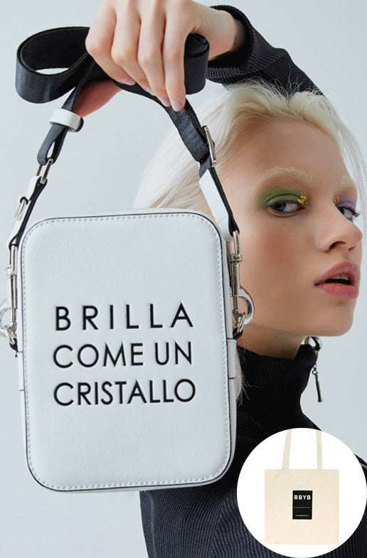 BBYB(ビービーワイビー) MARCE Unisex Cross Bag (Titanium White)