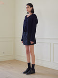 TMO BY 13MONTH（ティーエムオーバイサーティンマンス）SAILOR COALLAR CARDIGAN (NAVY)