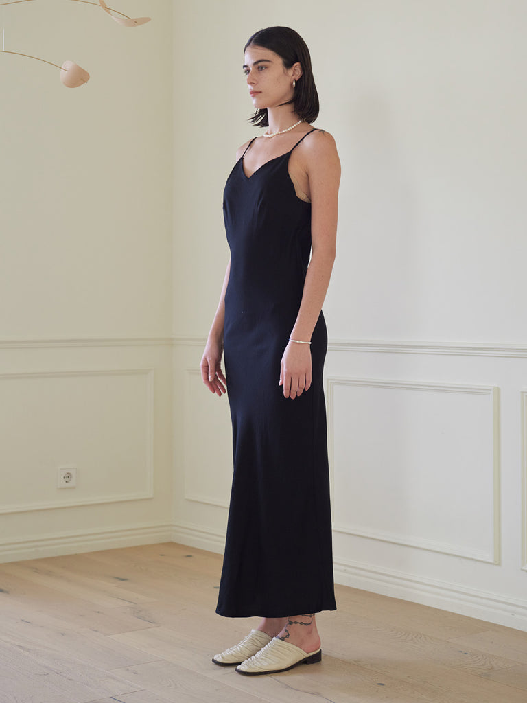 TMO BY 13MONTH（ティーエムオーバイサーティンマンス）SLIP ONE PIECE (BLACK)