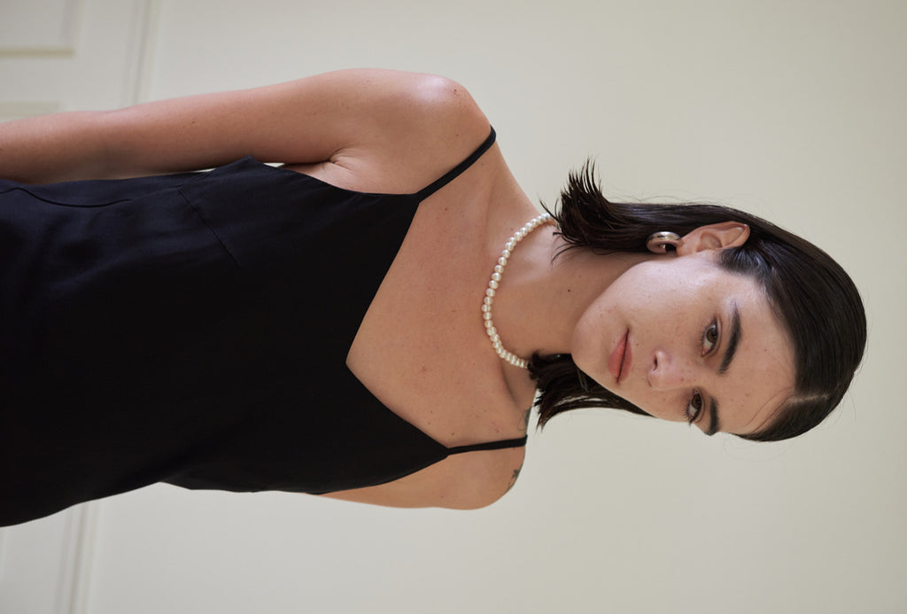 TMO BY 13MONTH（ティーエムオーバイサーティンマンス）SLIP ONE PIECE (BLACK)